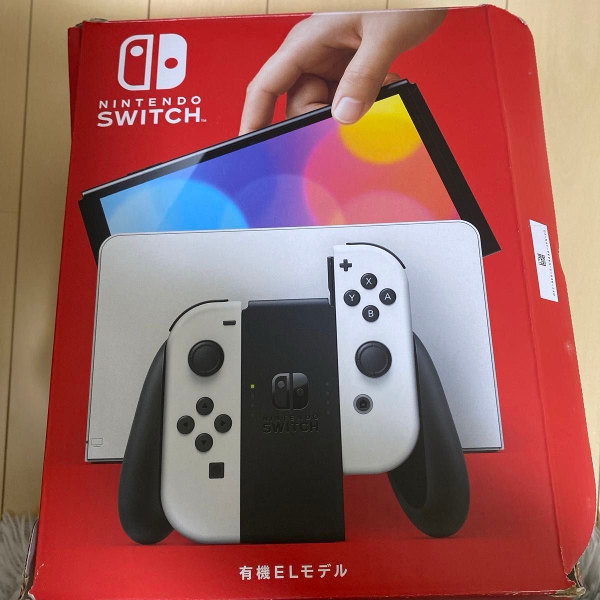 Joy-Con Nintendo Switch 有機EL スイッチ グリップ 任天堂 ジョイコン R L ホワイト コントローラー