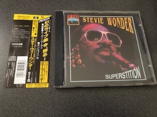 Stevie Wonder / スティーヴィー・ワンダー『Superstition / On Stage』CD【帯付き】LIVE 1972/ライヴ/迷信_画像1
