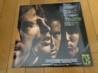 ザ・ドアーズ『The Doors』LP/アナログレコード/180g Vinyl/重量盤【未開封/新品】1st/Light My Fire/Jim Morrison/ジム・モリソン_画像2
