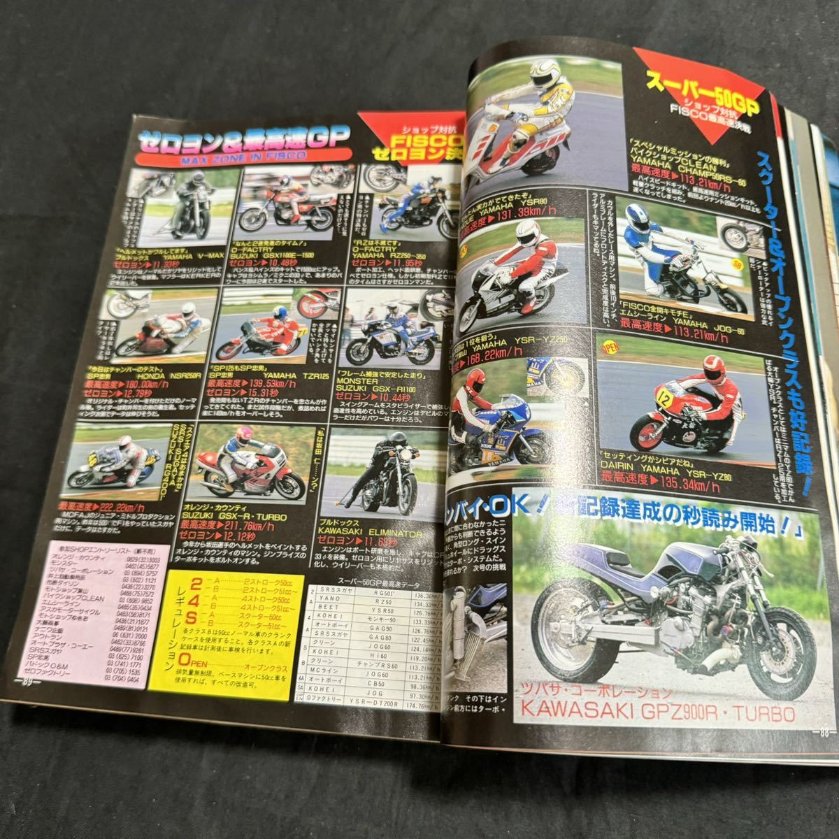  motorcycle 1987 year Showa era 62 year 7 month number motor magazine company magazine Vintage motorcycle magazine 