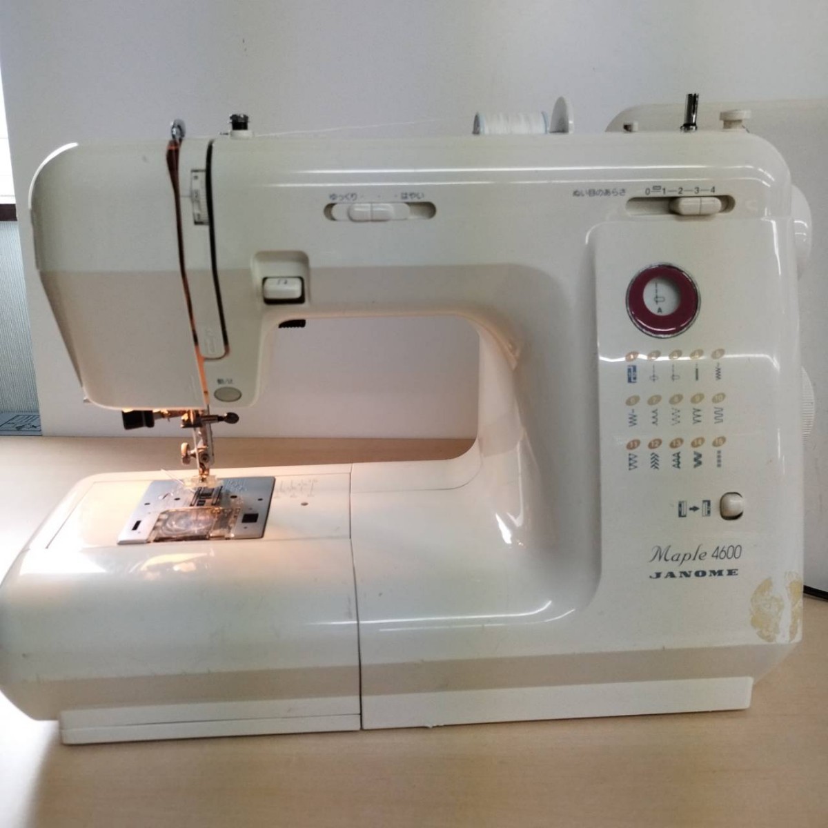 JANOME ジャノメ Maple 4600 ミシン 家庭用ミシン 手工芸 裁縫 _画像2