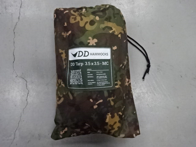 DD Hammocks DD Tarp 3.5 x 3.5 MC アウトドア キャンプ テント/タープ 034068002_画像1