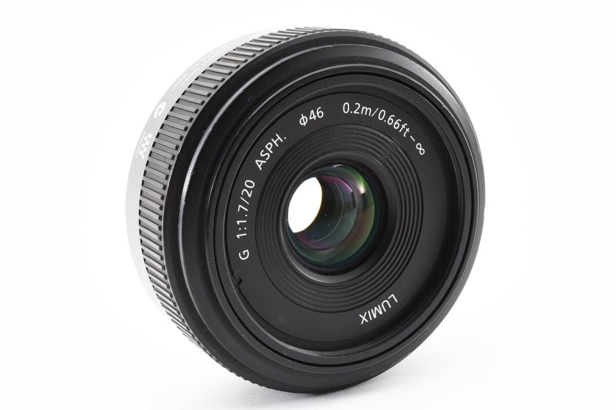 【並品】パナソニック Panasonic LUMIX G 20mm F1.7 ASPH. H-H020_画像2