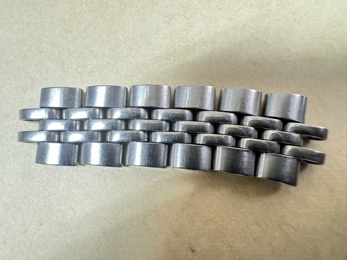 オメガ ベルトの部品　コマ レディース　5403 10mm〜12mm幅　ステンレス OMEGA stainless steel bracelet parts 　1cm-1.2cm幅 67-1_画像4