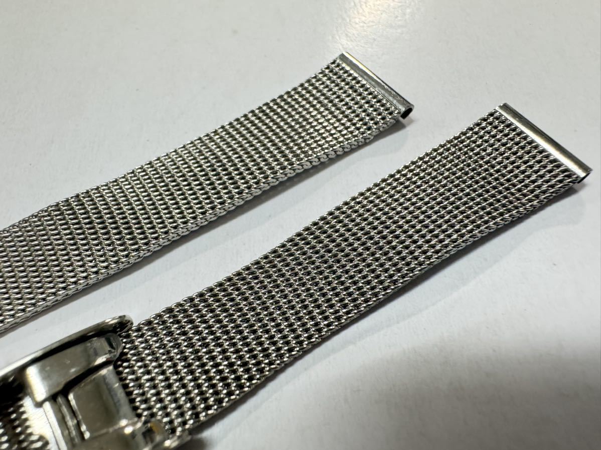 オメガ OMEGA 純正ベルト ブレス 6020 ラグ幅12mm SS レディース　腕時計用 メッシュベルト　OMEGA vintage stainless steel bracelet ト-1_画像3