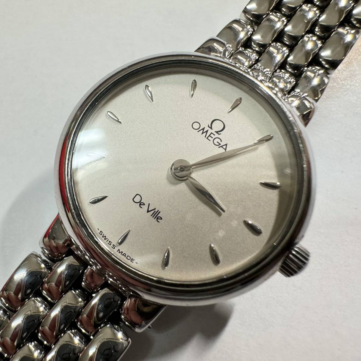 OMEGA オメガ レディース De VILLE デビル クォーツ 795.1111 6202/822 クオーツ quartz 稼働品 cal.1471 122-1の画像1