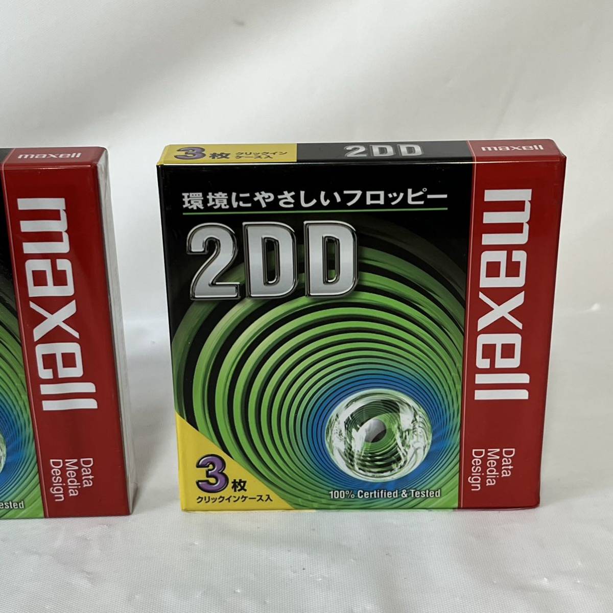 未使用未開封 maxell マクセル 2DD フロッピーディスク 3枚セット×2