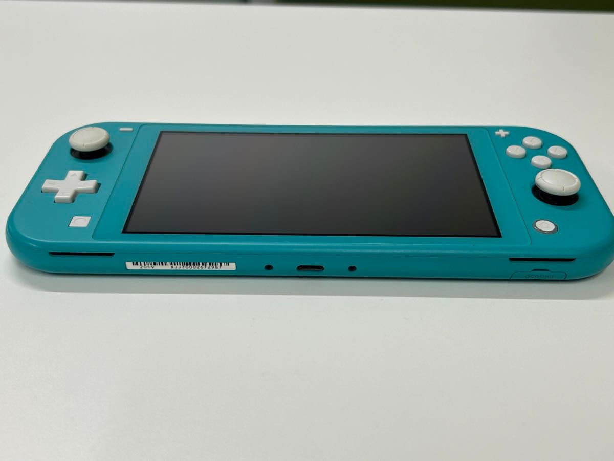 【送料無料】任天堂スイッチライト Nintendo Switch Liteターコイズ　中古本体のみ ［管理No.12308117］