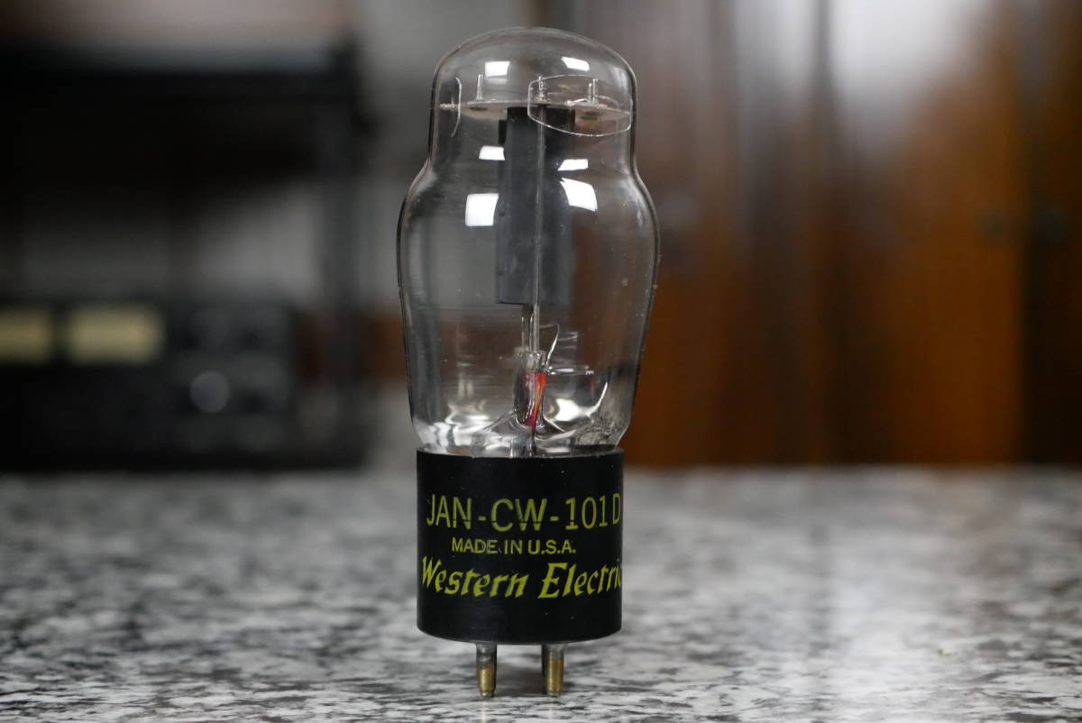 Western Electric ウエスタン・エレクトリック 101D アンプの作成等にどうぞ！ 中古品。 1本のみ。_画像1