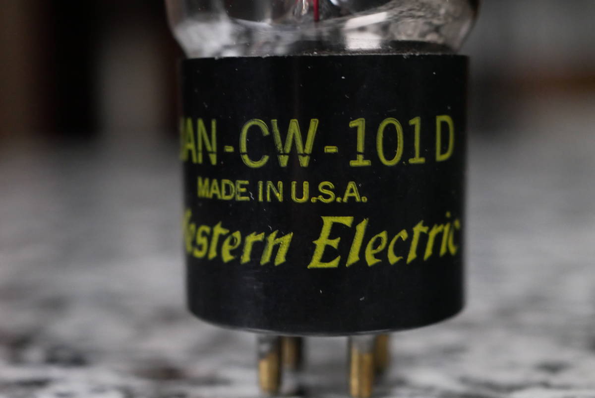 Western Electric ウエスタン・エレクトリック 101D アンプの作成等にどうぞ！ 中古品。 1本のみ。_画像7