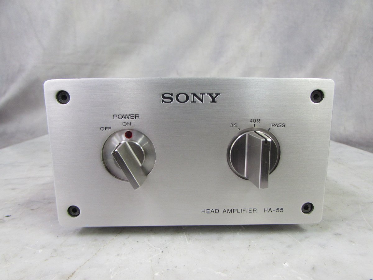 ☆ SONY ソニー HA-55 ヘッドアンプ ☆現状品☆_画像2