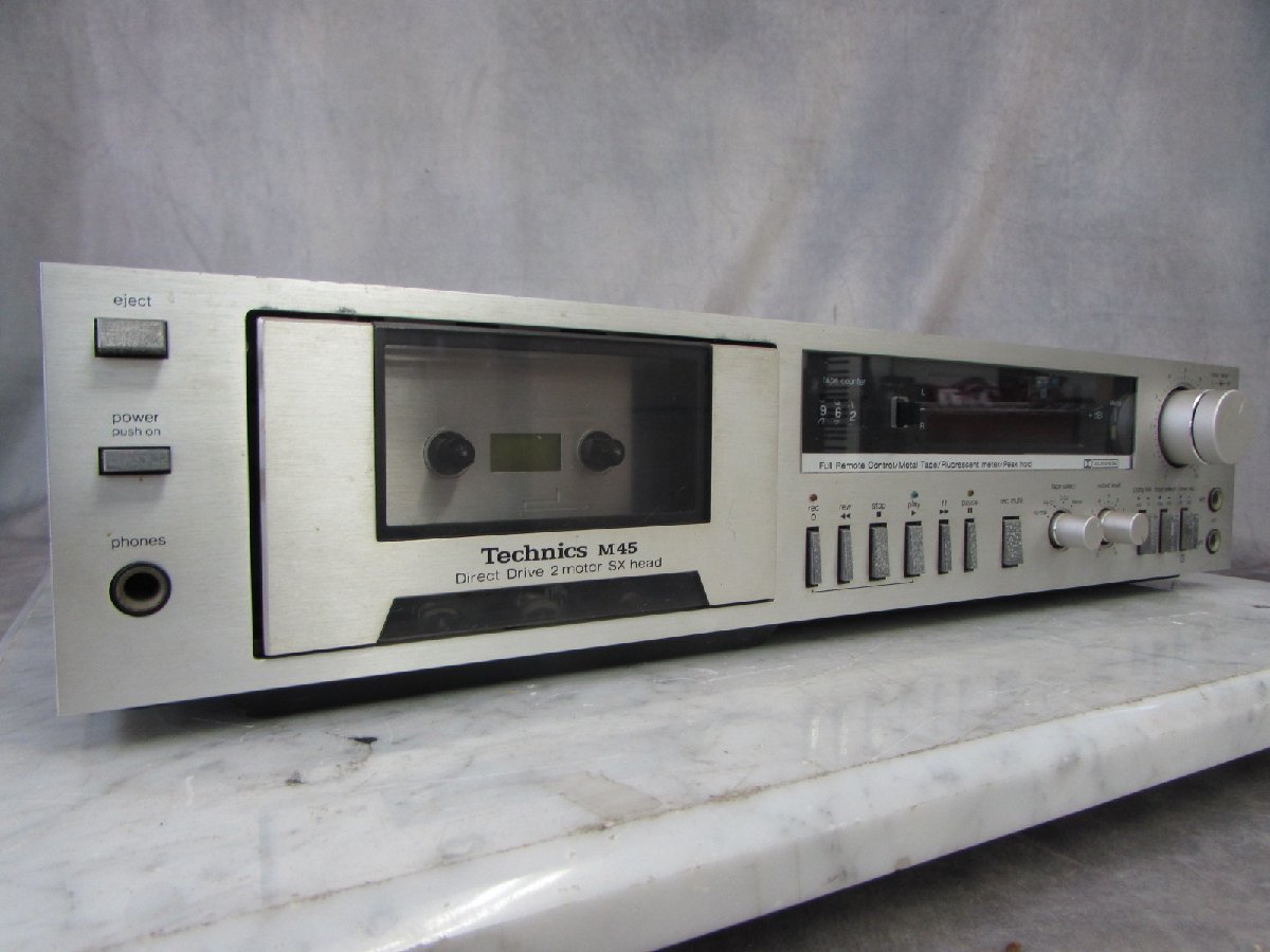 Yahoo!オークション - Technics テクニクス RS-M45 カセット Yahoo!オークション - Technics テクニクス RS-M45 カセット