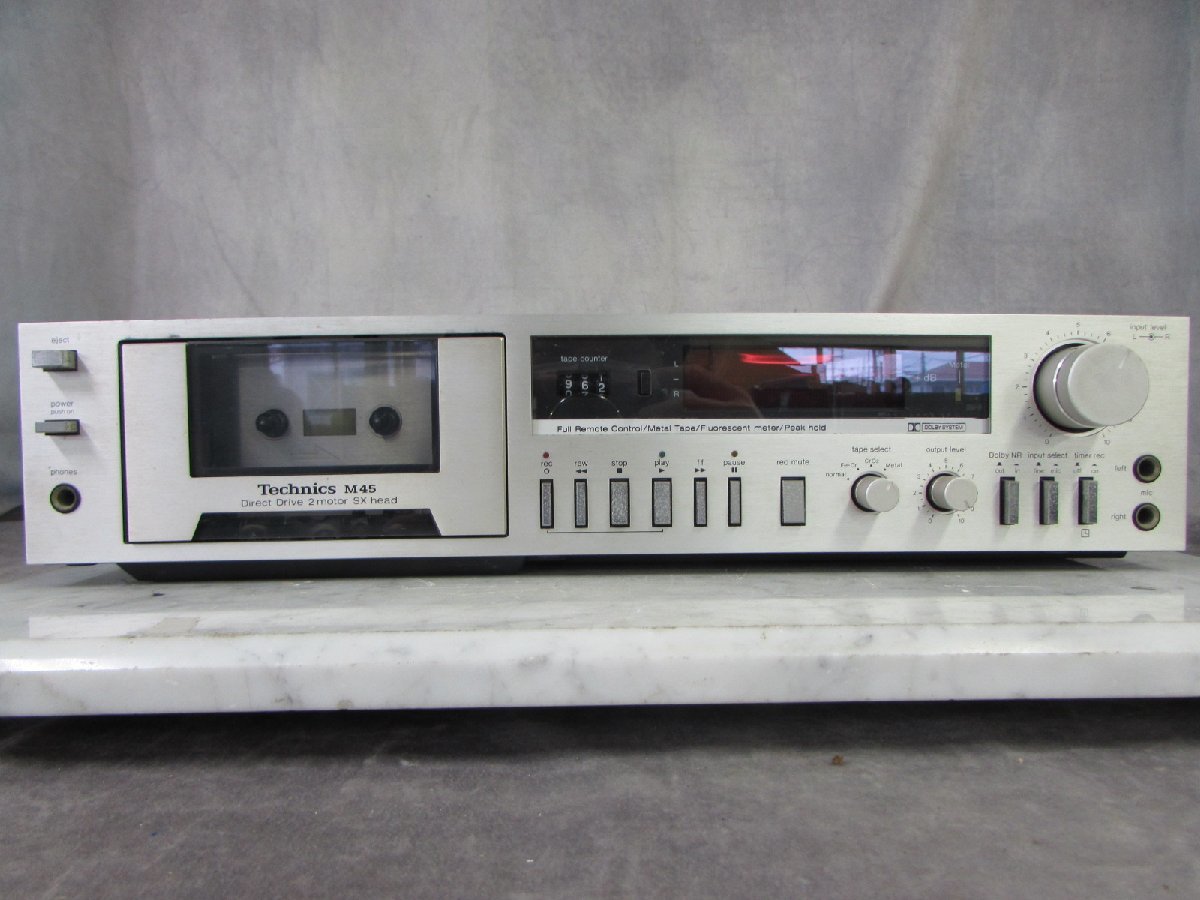 Yahoo!オークション - Technics テクニクス RS-M45 カセット Yahoo!オークション - Technics テクニクス RS-M45 カセット