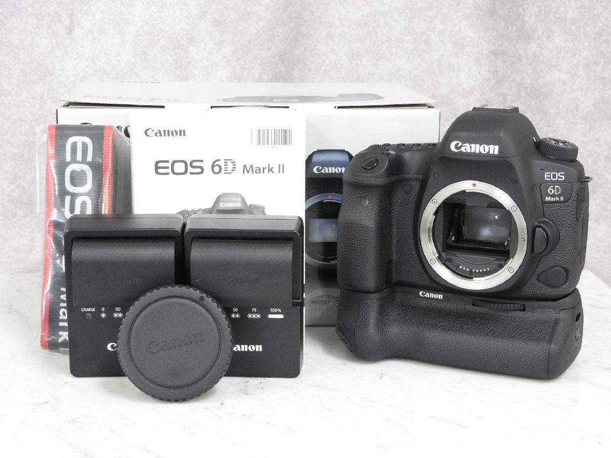 ☆ Canon キヤノン EOS 6D Mark II デジタル一眼レフカメラ ボディのみ 箱付き ☆中古☆_画像1