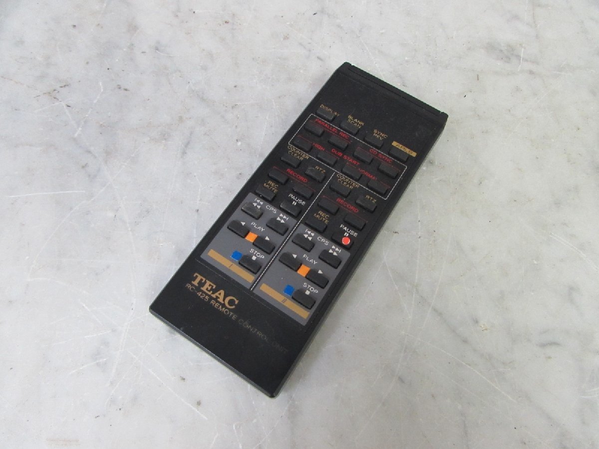 ☆ TEAC ティアック W-6000R カセットデッキ ☆中古☆_画像9