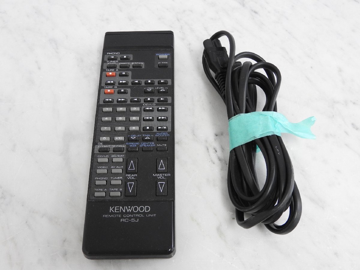 ☆ KENWOOD ケンウッド P-3J/T-7J/ A-5J/GE-5J/X-7J/DP-7J/S-5J/SW-7/CM-5 システムコンポ ☆現状品☆_画像10