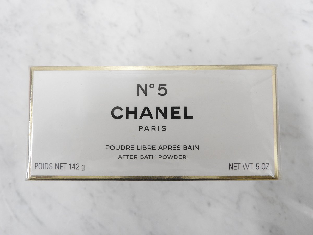 〇【神殿店】CHANEL シャネル No.5 バスジェル/バスパウダー/ミニボトルネックレス 3点セット　〇中古〇_画像5