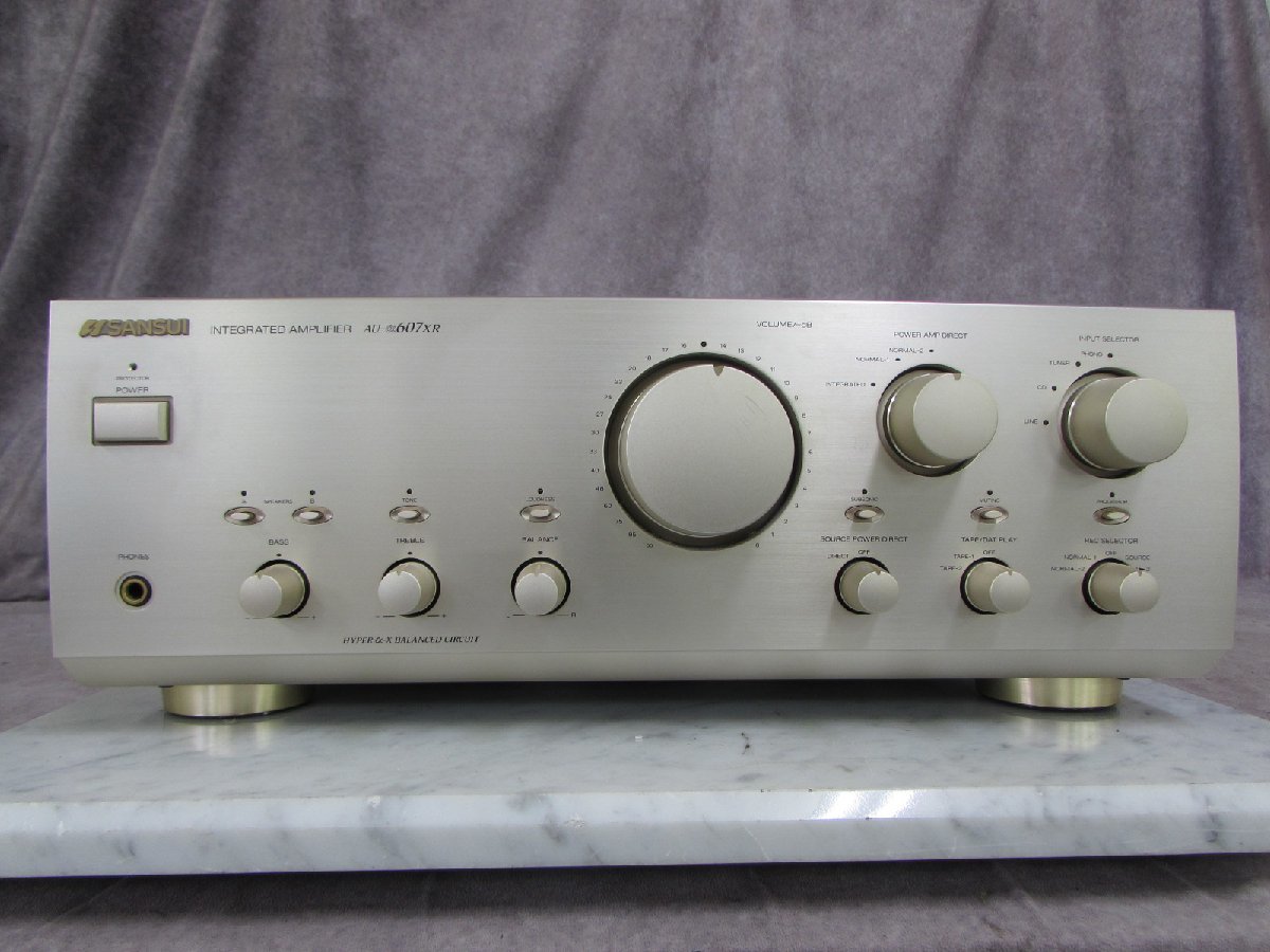 ☆ SANSUI AU-α607XR プリメインアンプ ☆中古☆_画像2