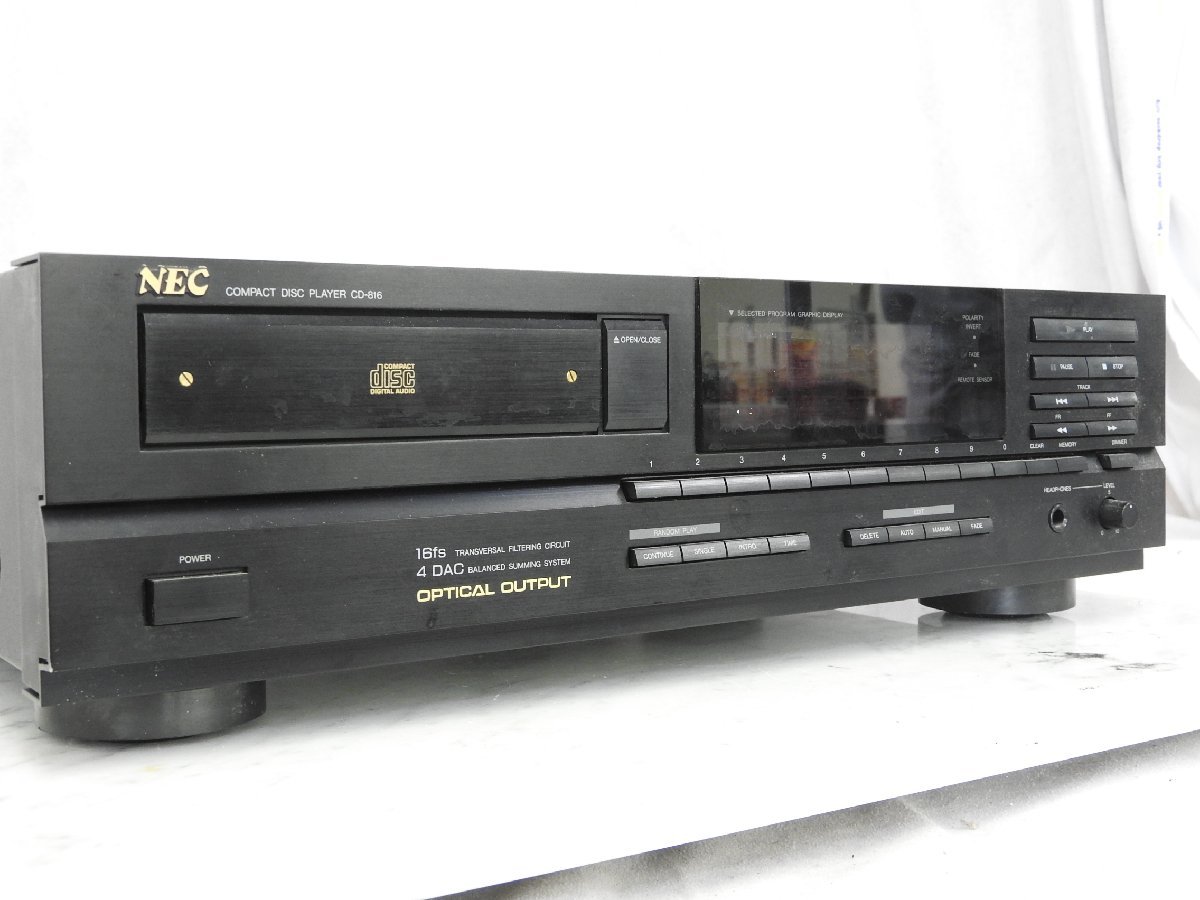 ☆NEC CD-816 CDプレーヤー ☆中古☆_画像1