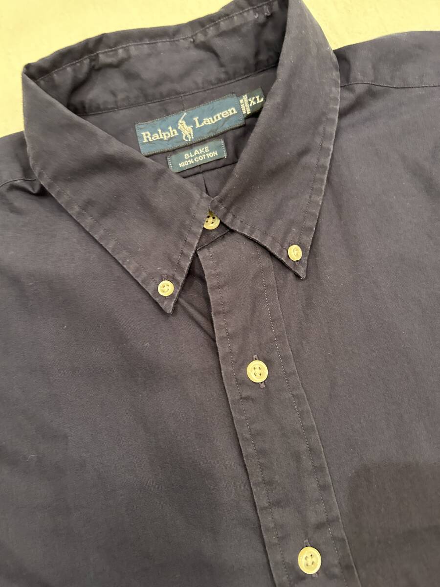Polo Ralph Lauren ポロラルフローレン BLAKE 半袖シャツ サイズXL 紺ネイビー パンツ ジャケット