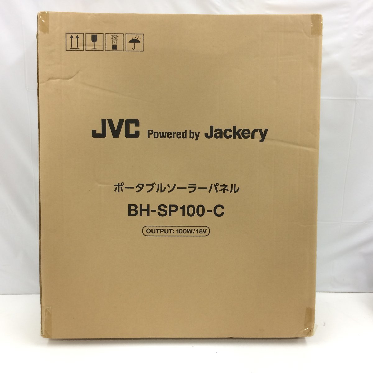 f156*160 【未開封品】 JVC Powered by Jackery ポータブルソーラーパネル BH-SP100-C OUTPUT:100W/18V