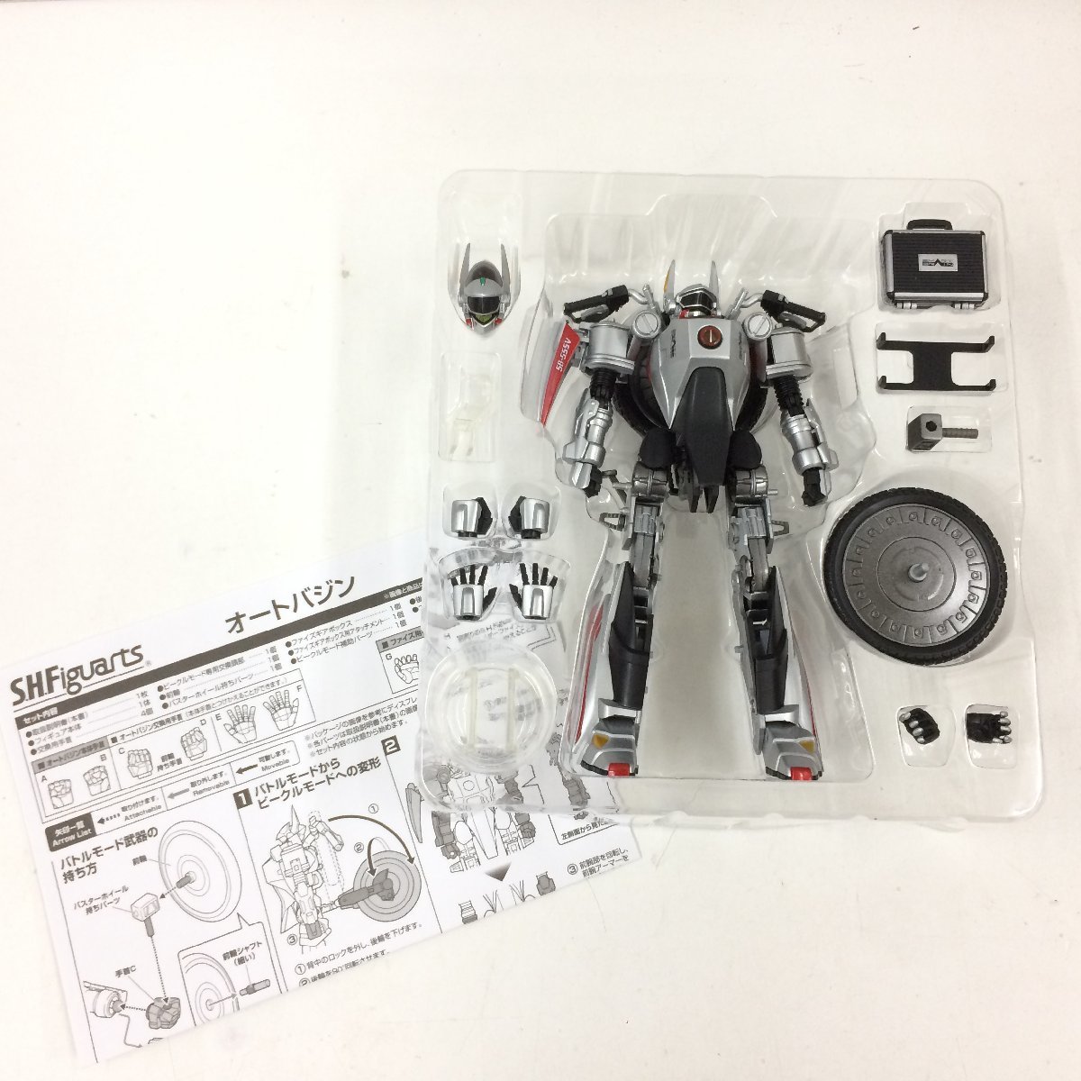 f300*80 【未使用品】 BANDAI バンダイ S.H.Figuarts 仮面ライダー555 オートバジン ファイズ 魂ウェブ商店_画像3