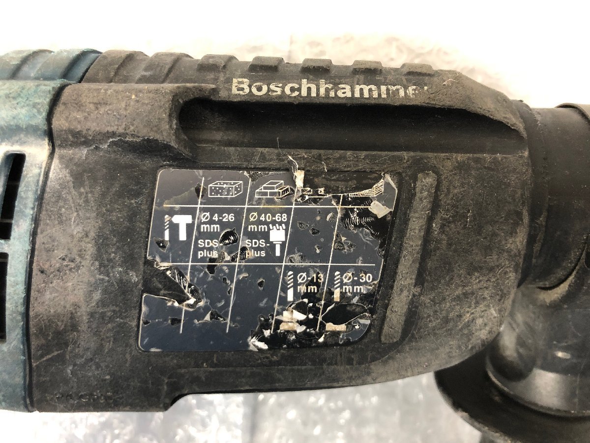 k156*120 【傷汚れ有】 動作確認済み BOSCH ハンマードリル GBH2-26RE おまけ付_画像8