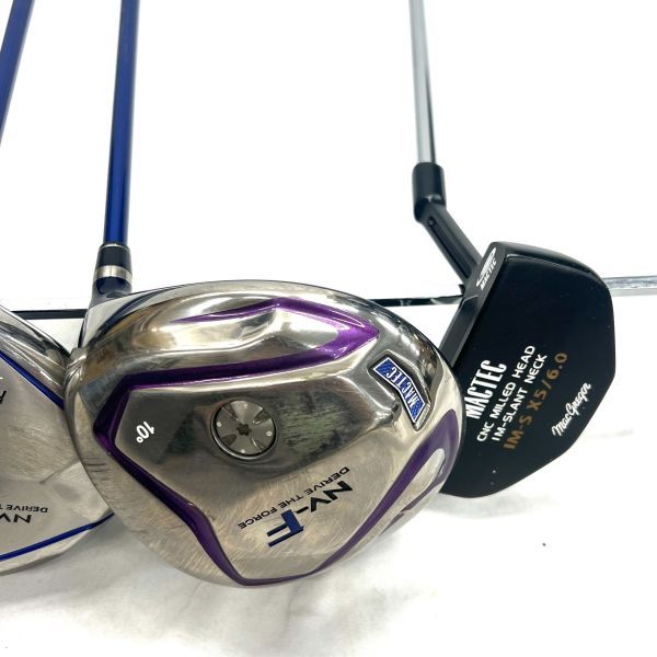 ★人気商品★Macgregor マグレガー ドライバー アイアン13本セット MACTEC NV-F MN-5154i FLEX SR ゴルフクラブ　TSYY0204-16_画像5