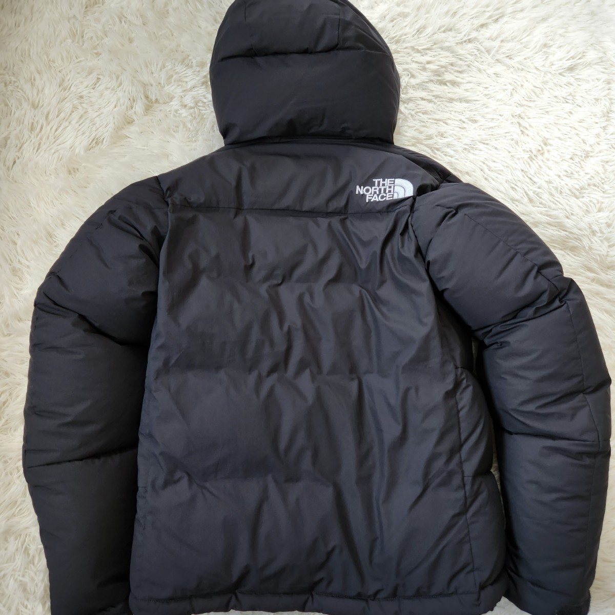 極美品 ノースフェイス【超人気 バルトロ GORE-TEX ブラック 実寸サイズ M相当】THE NORTHFACE ダウンジャケット 黒 ゴアテックス GOLDWIN_画像8