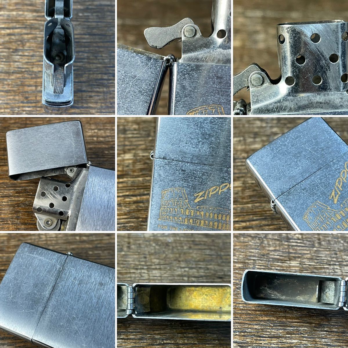 Zippo ローマ コロッセオ ジッポ オイルライター タバコ 煙草 喫煙具 喫煙グッズ 1_画像10