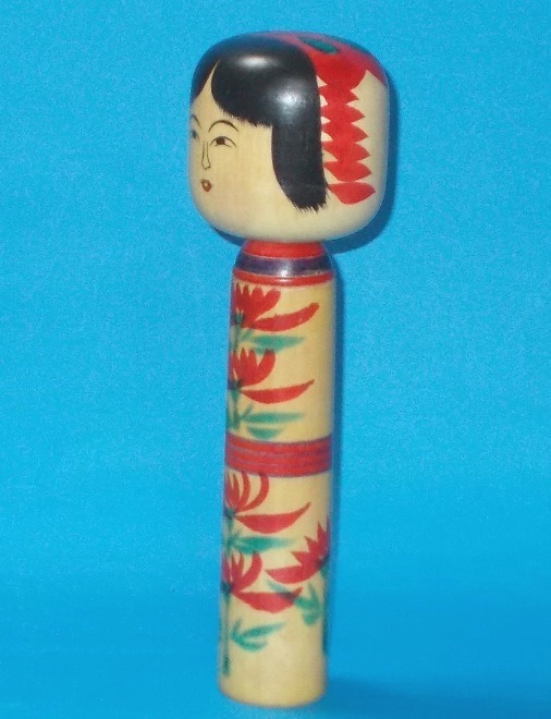 こけし　佐藤きく　８寸（24.5cm）_画像3