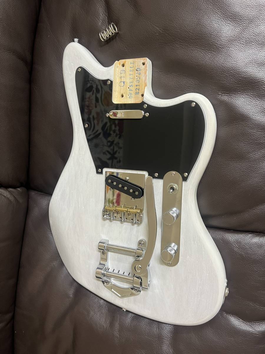 Squier Paranormal Offset Telecaster ボディ 改造品 Advanced Music Products AP-1274C 搭載_画像1