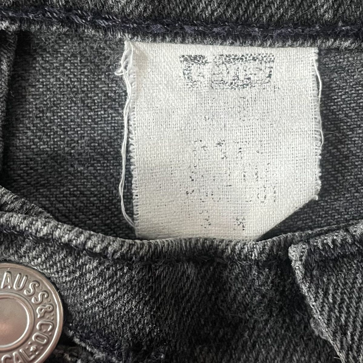 Made in USA Levi's 517 アメリカ製リーバイス先染めブラック Made in USA Levi's 517 アメリカ製リーバイス先染めブラック