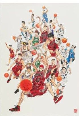 新品　未開封　スラムダンク　ポスター　映画　　SLAM DUNK　桜木　流川　三井　宮城　赤木　仙道　牧　藤真　山王　FIRST