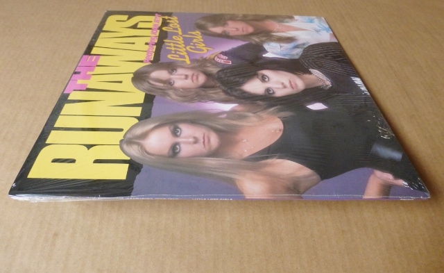 THE RUNAWAYS「LITTLE LOST GIRLS」米RHINO [半透明盤] シュリンク美品_画像3