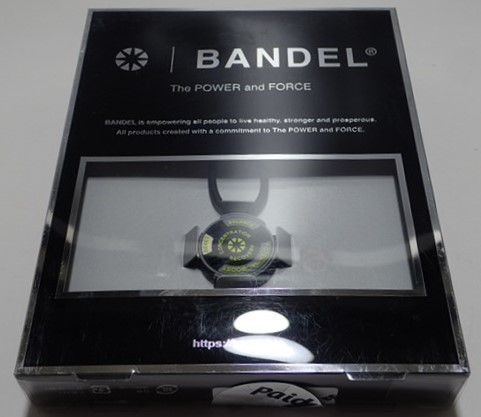 新品 送料無料 正規品 BANDEL Mサイズ REACT リアクト ネックレス バンデル イエロー 黄色 ブラック 黒 シリコン パワーバランス 磁気 の画像3