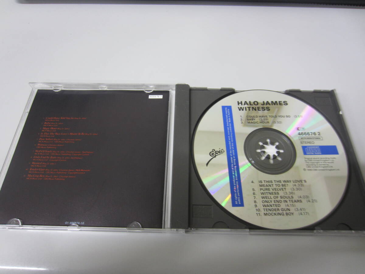 Halo James/ヘイロー・ジェームズ/Witness UK盤CD ポップロック・シンセポップの画像2