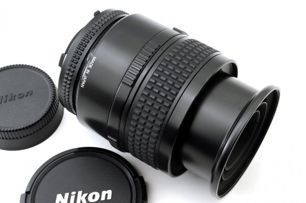 【美品】Nikon AF MICRO NIKKOR 60mm F2.8 ニコン大口径マクロレンズ 小物商品撮影に！ ポートレートに FXフォーマット フルサイズOK #4739