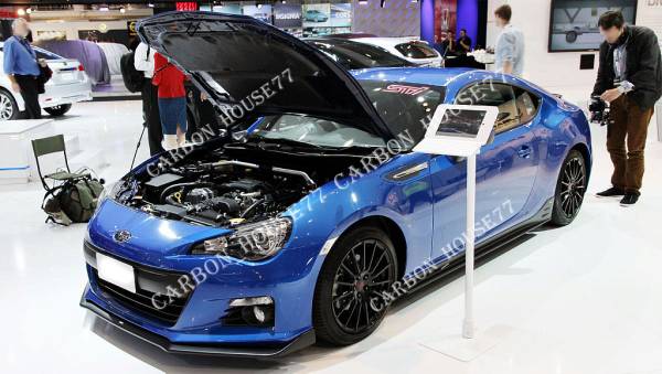 ★SUBARU BRZ ZC6 A/B/C/D型 前期 カーボン フロント リップ スポイラー S型 2012/03-2016/07☆._画像2