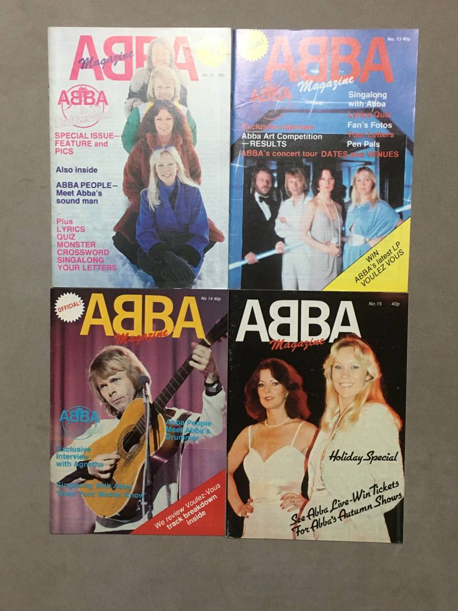 ◆Official ABBA Magazine◆ オフィシャル・アバ・マガジン30冊＃4～＃33　美品　希少 洋書_画像3