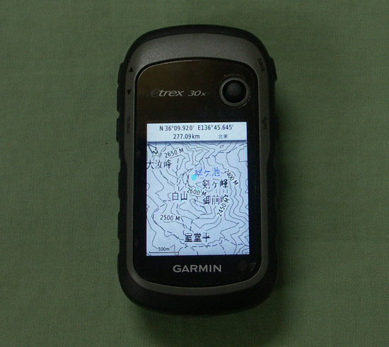 GARMIN ガーミン ハンディGPS etrex30x 日本語メニュー変換済み 地図３種類付き _ベルク（TKA Planet）製の全国地図