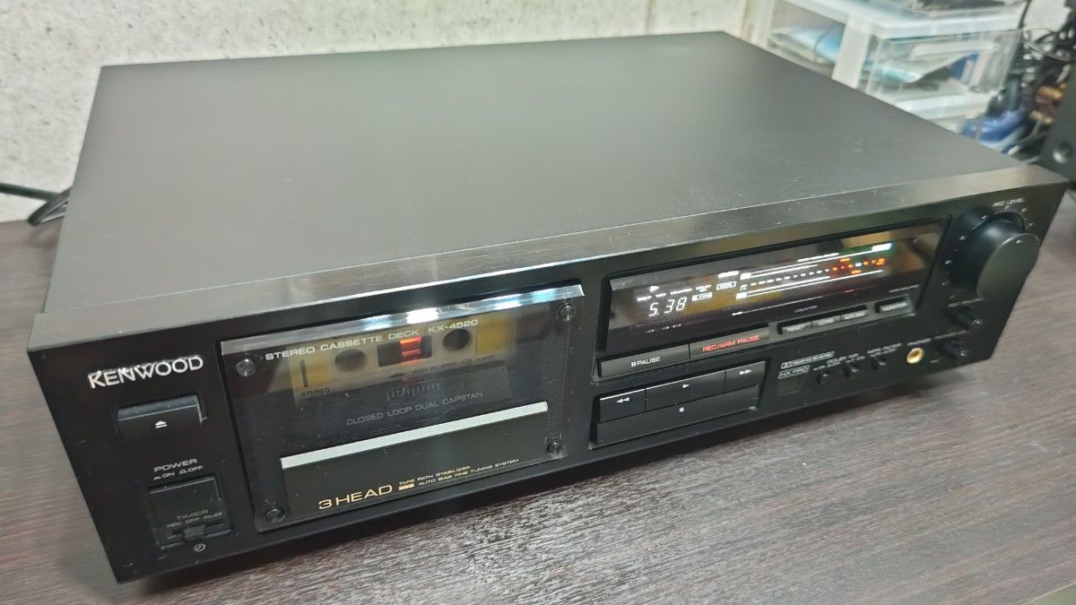 KENWOOD KX-4520 ３ヘッドカセットデッキ