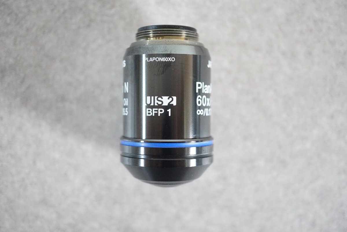 [QS][B4082160] OLYMPUS オリンパス PlanApo N 60ｘ/1.42 Oil ∞/0.17/FN26.5 UIS 2 BFP 1 対物レンズ 顕微鏡 部品_画像5