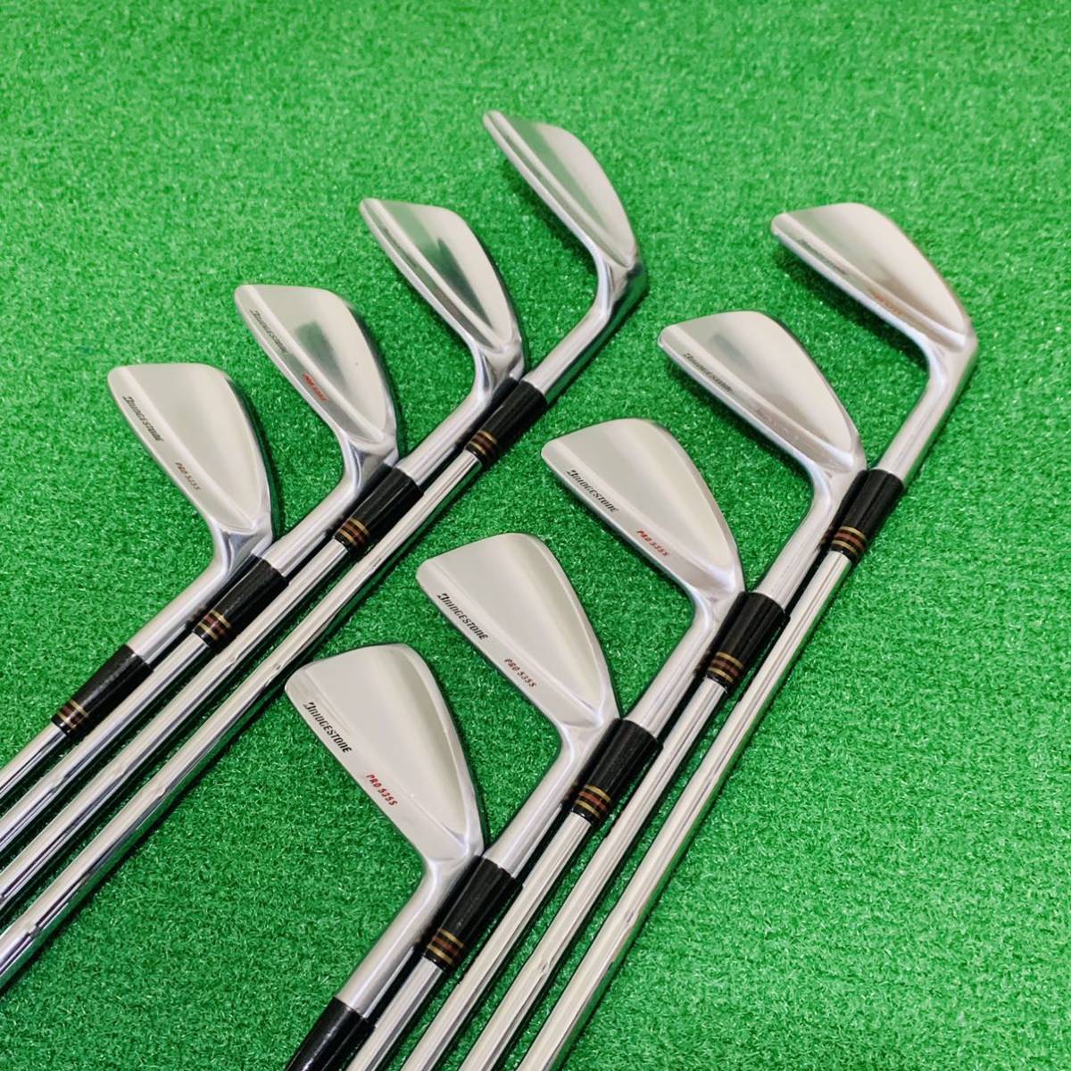 6328 BRIDGESTONE PRO 535S ブリヂストン アイアン 9本セット 6328 BRIDGESTONE PRO 535S ブリヂストン アイアン 9本セット