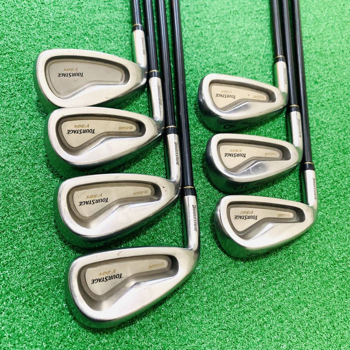6349 TOURSTAGE V301 レフティ 左利き アイアン 7本 フレックスR 6349 TOURSTAGE V301 レフティ 左利き アイアン 7本 フレックスR