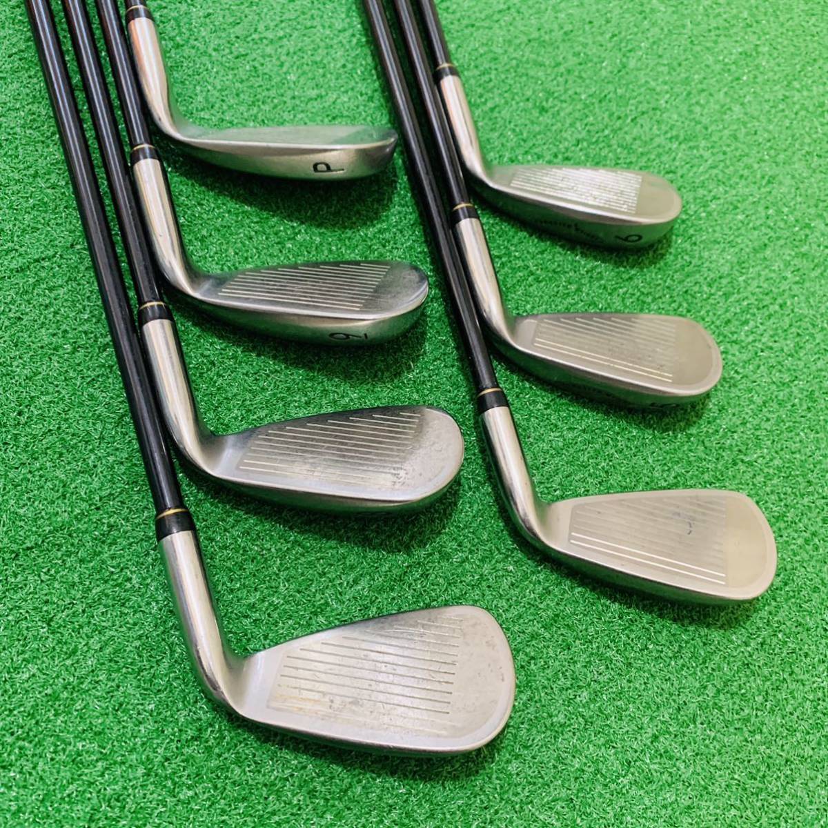 6349 TOURSTAGE V301 レフティ 左利き アイアン 7本 フレックスR 6349 TOURSTAGE V301 レフティ 左利き アイアン 7本 フレックスR