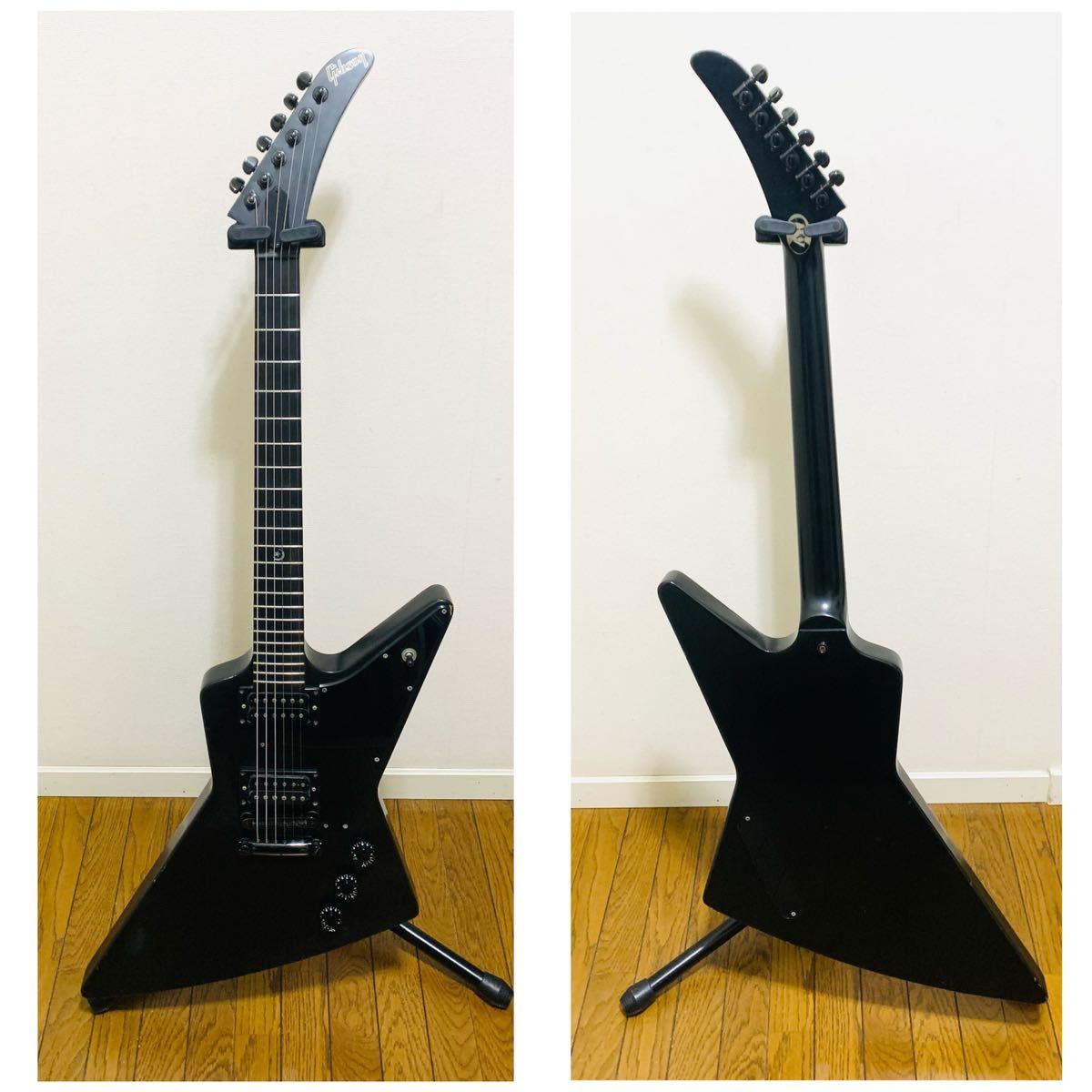 6401 希少 Gibson Explorer Gothic ギブソン　エクスプローラー　ゴシック　エレキギター　送料無料　匿名配送