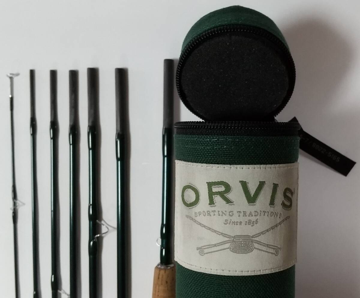 オービス フライロッド 7本継 Orvis Frequent Flyer ８’６” ＃５ Mid Flex (7pcs)　_画像3