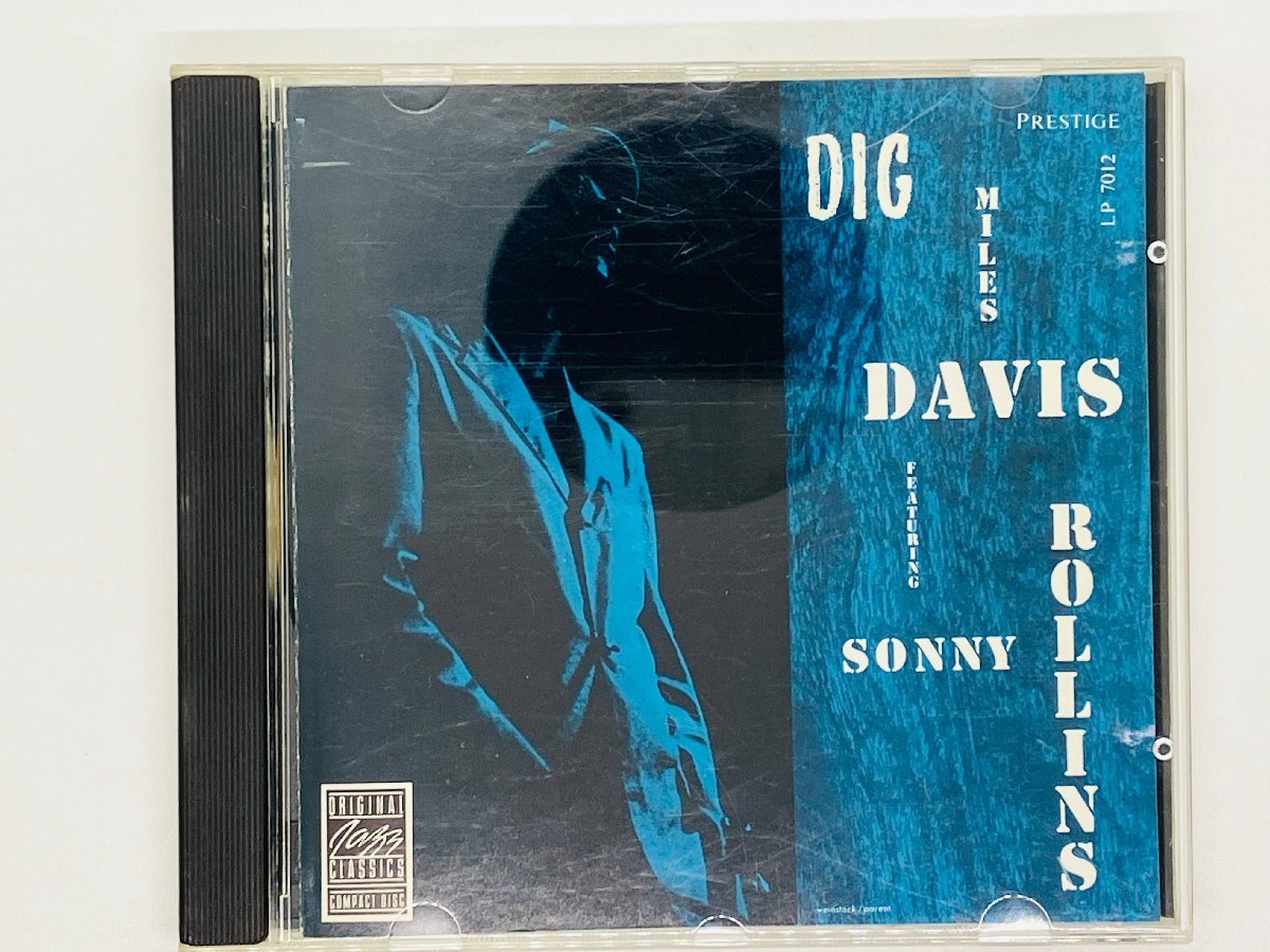 即決CD マイルス デイビス MILES DAVISDIG / FEATURING SONNY ROLLINS / PRESTIGE / DIG / OJCCD 005 2 Y18_画像1