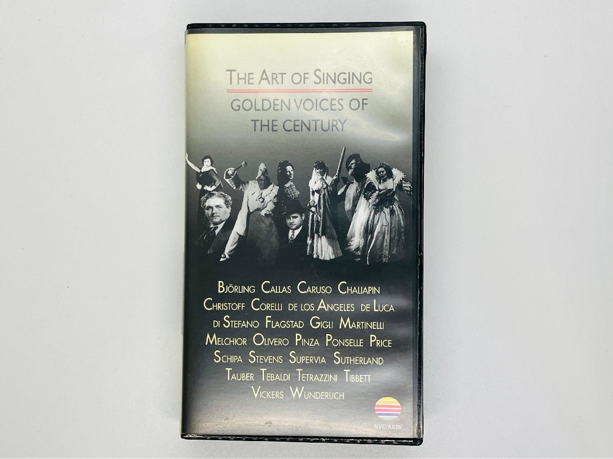   блиц-цена  видео   VHS ... *  ... *  ... ... большой ... название  песня ... ... / THE ART OF SINGING WPVS-4105 R06